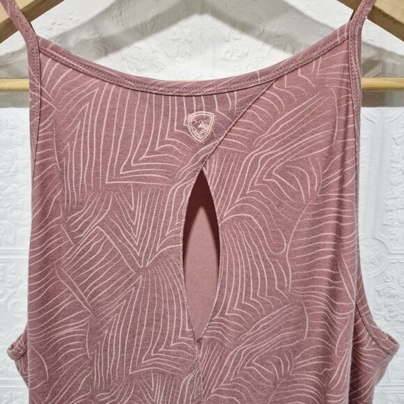 Kuhl Kandid Athleisure Rose Pattern Dress Medium - Picture 6 of 8